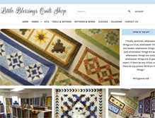 Tablet Screenshot of littleblessing.net